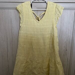 Carter's Light Yellow Sleeveless Dress